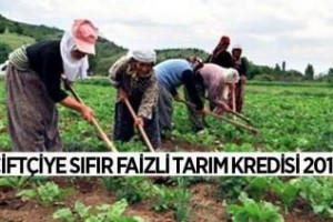 Ziraat Bankasının Çiftçilere 0 Faiz İle Kredi Kararı Resmi Gazete’de